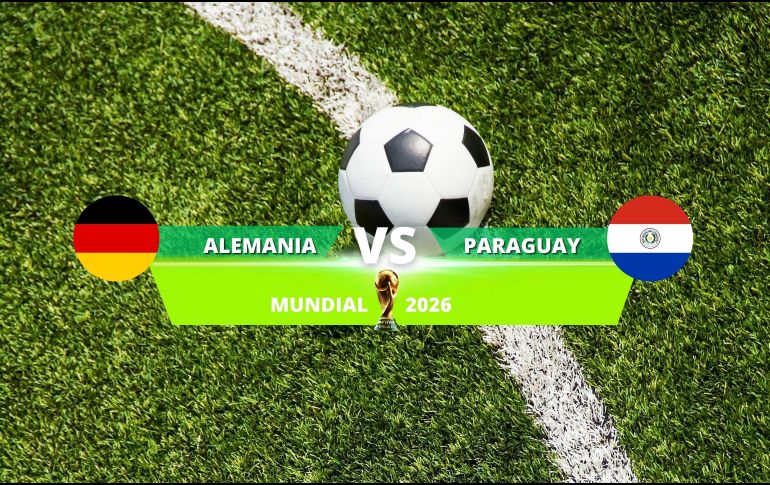 El boleto a los octavos de final estará en juego este lunes 29 de junio, cuando Alemania y Paraguay se enfrenten en un duelo de eliminación directa correspondiente a los 16avos de final de la Copa Mundial de la FIFA 2026. ESPECIAL / CANVA