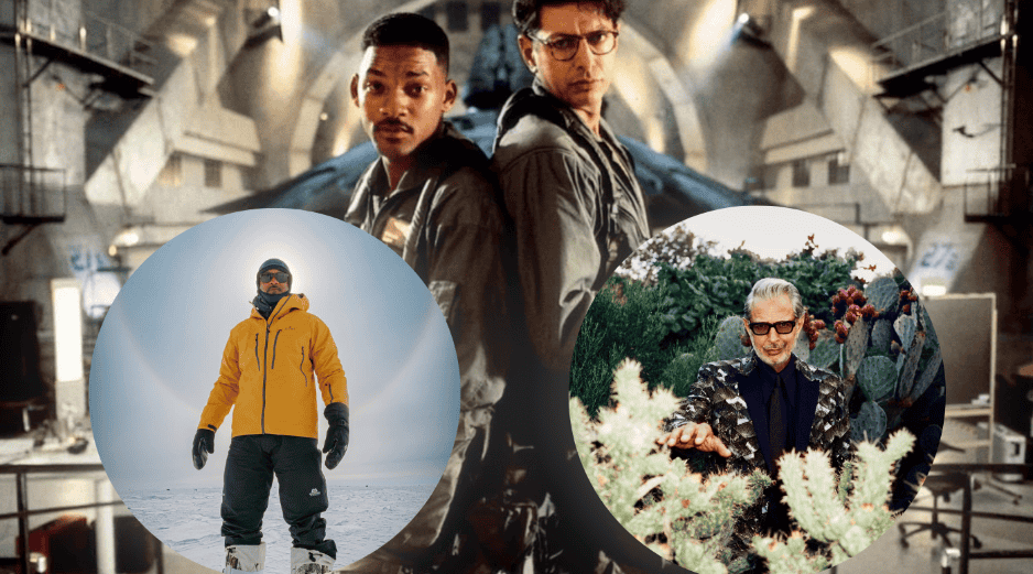 Además de revolucionar los efectos especiales de su época, impulsó la carrera de varias de sus estrellas. INSTAGRAM/@jeffgoldblum /@willsmith / Independence Day / ESPECIAL