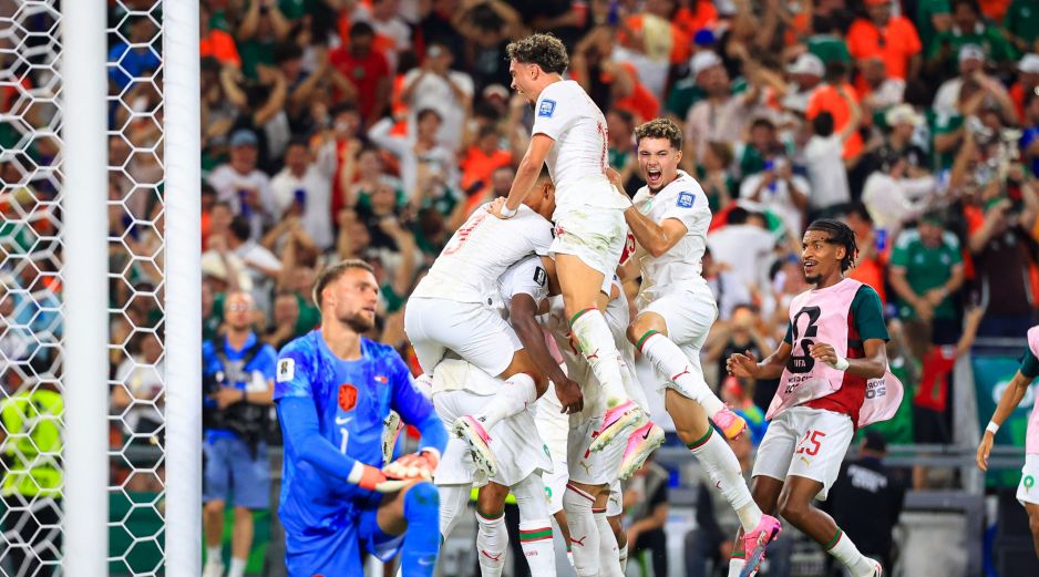 Marruecos eliminó a Países Bajos en una emocionante tanda de penales tras igualar 1-1. EL INFORMADOR/ J. ACOSTA.