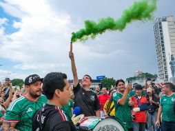 El Gobierno de Jalisco anunció la decisión de mantener las pantallas gigantes instaladas en La Minerva para que los aficionados puedan congregarse y disfrutar de los encuentros de la Copa del Mundo. ESPECIAL/Gobierno de Jalisco
