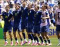 Bosnia y Herzegovina ha tenido un Mundial complicado; sin embargo, mantiene la esperanza de eliminar a uno de los tres anfitriones de la Copa del Mundo. EFE / ARCHIVO