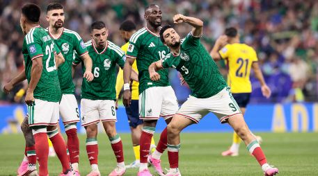 Raúl Jiménez tiene 47 goles oficiales con la selección mexicana. EFE/J. Méndez