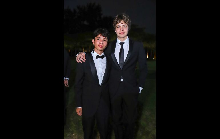Emiliano Jaques y Oliver Castellanos. GENTE BIEN JALISCO / C. Jimeno