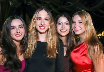 Paola Guzmán, Isabella Suastez, Ángela Levy y Sofía Ramírez. GENTE BIEN JALISCO / Revista del 3 de julio 2026