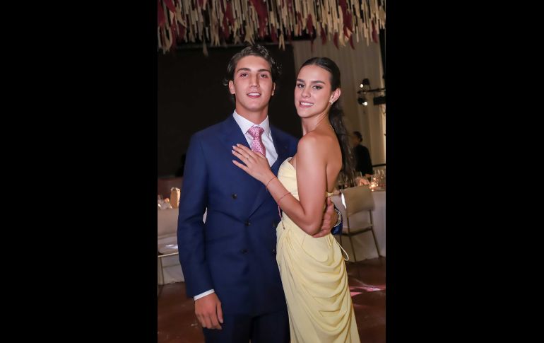 Javier Castellanos e Ivanna Corcuera. GENTE BIEN JALISCO / C. Jimeno