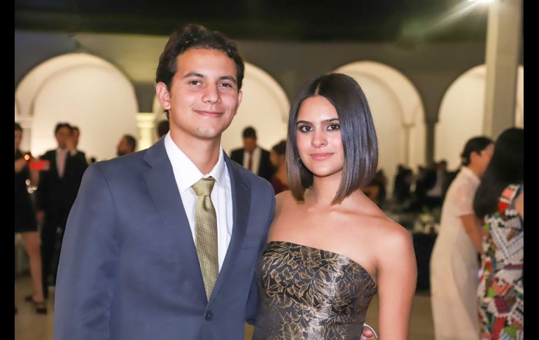 Santiago Corta y Valeria Ruiz. GENTE BIEN JALISCO / Graduación de la Generación 2026