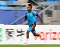 La mala noticia para la Selección española es que Nico Williams permanece trabajando al margen del equipo tras salir tocado ante Uruguay. EFE/ Lavandeira Jr