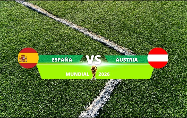El Estadio Los Ángeles será escenario este jueves 2 de julio del duelo entre España y Austria por los 16avos de final de la Copa Mundial de la FIFA 2026. ESPECIAL / CANVA