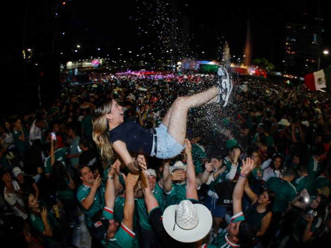 Guadalajara logró construir una experiencia mundialista completa gracias a su oferta cultural, el ambiente en las calles y un operativo de seguridad visible.. EFE/F. Guasco