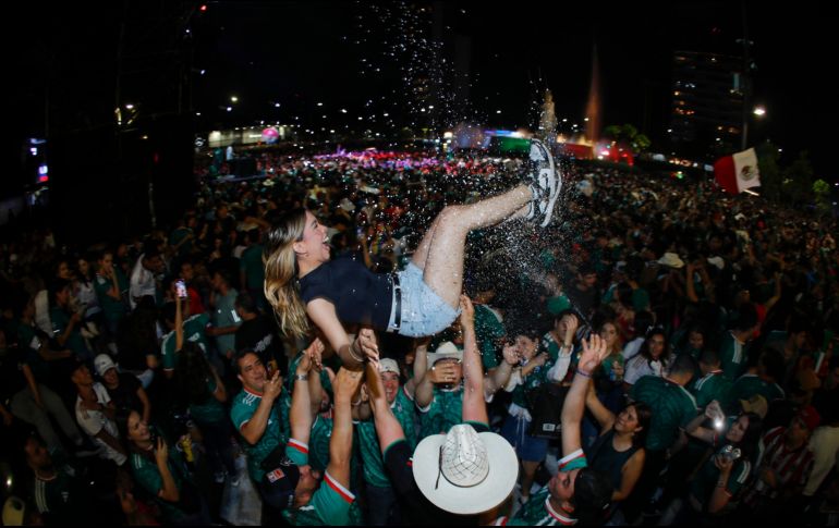 Guadalajara logró construir una experiencia mundialista completa gracias a su oferta cultural, el ambiente en las calles y un operativo de seguridad visible.. EFE/F. Guasco