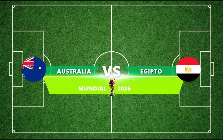 Australia buscará aprovechar la oportunidad para seguir sorprendiendo en el torneo, mientras que Egipto intentará avanzar pese a la incertidumbre que rodea el estado físico de Mohamed Salah. ESPECIAL / CANVA