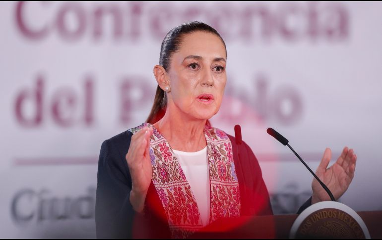 La Presidenta señaló que la FGR debe dar más información sobre la detención de Gilda Lozoya. EFE/I. Esquivel