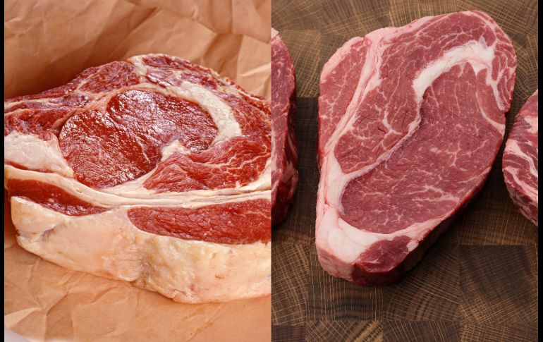 Cuando los consumidores se acercan al mostrador, el color del tejido adiposo de la carne suele ser un factor decisivo al momento de elegir. ESPECIAL / CANVA