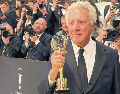 Dustin Hoffman recibió un homenaje a su trayectoria en la edición 60 del Festival de Karlovy Vary. EFE