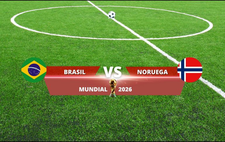 Nueva Jersey albergará el enfrentamiento entre Brasil y Noruega por los octavos de final de la Copa Mundial de la FIFA 2026. ESPECIAL / CANVA