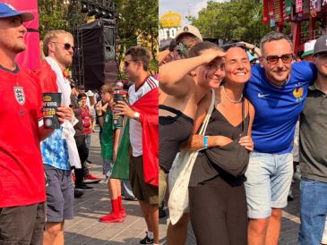 El Fan Festival de Guadalajara vibró con el triunfo de Francia sobre Paraguay en un ambiente lleno de color, afición y pasión mundialista. EL INFORMADOR/ F. RAMÍREZ.