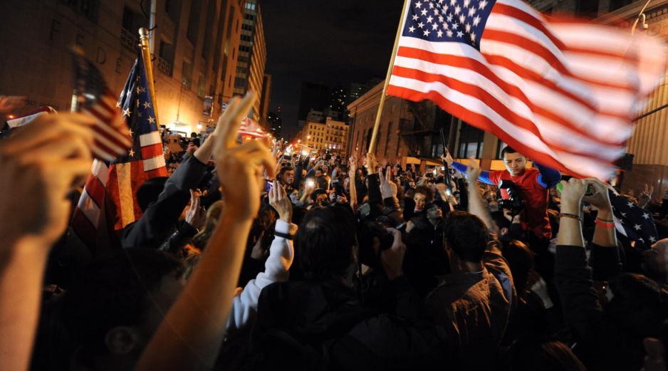 Las celebraciones culminarán con un discurso de Donald Trump la noche de este sábado. EFE/A. Gombert