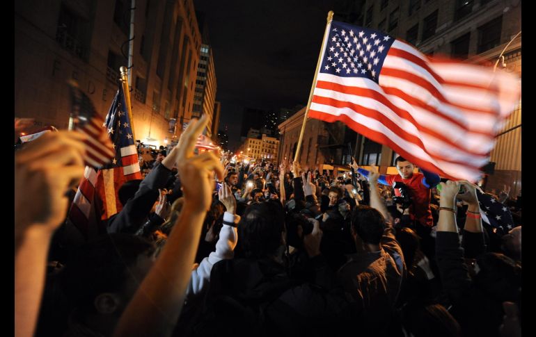 Las celebraciones culminarán con un discurso de Donald Trump la noche de este sábado. EFE/A. Gombert