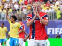 Noruega avanzó a los cuartos de final de la Copa del Mundo y mantiene vivo el sueño de disputar las Semifinales por primera vez en su historia. EFE.