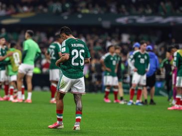 El Tricolor rozó la remontada ante un rival con diez hombres, pero el sueño mundialista terminó en casa. EL INFORMADOR/ A. NAVARRO.