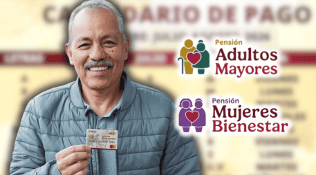 Conoce el calendario de pagos de la Pensión Bienestar 2026 para la semana del 13 al 17 de julio. ESPECIAL/Banco del Bienestar