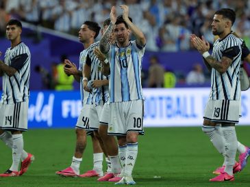 Argentina busca sellar su pase a Cuartos de Final frente a un Egipto que sueña con dar la gran sorpresa del Mundial. EFE /C.HERRERA-ULASHKEVICH.