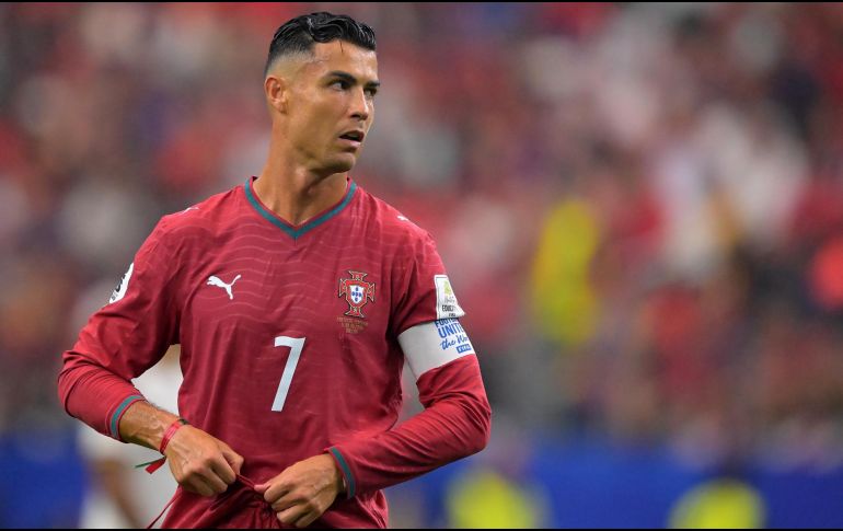 Cristiano Ronaldo, durante el partido entre la Selección de Portugal y la Selección de España, realizado en el estadio Dallas. IMAGO7/A. HANCOCK