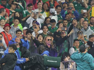 Fher Olvera no se quedó callado aunque la Selección Mexicana no pasó a Cuartos de Final. EFE/A. Cruz