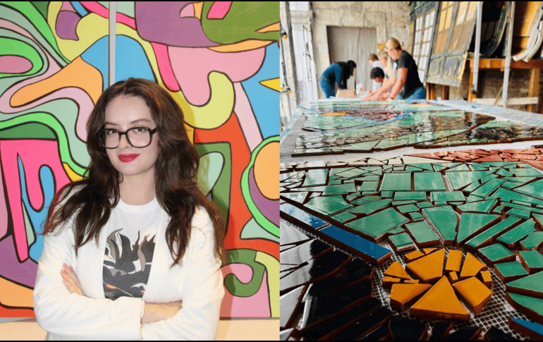 Para Sarah Köhl, el mural representa una oportunidad para reconocer la aportación histórica de las mujeres. ESPECIAL