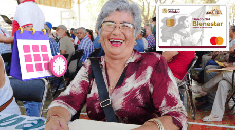 El apoyo para mujeres de 60 a 64 años es de tres mil 100 pesos bimestrales. SECRETARÍA DEL BIENESTAR