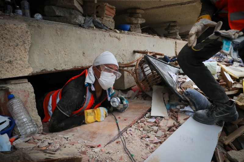 Tras casi dos semanas del terremoto, aún se desconoce la cifra de desaparecidos. EFE / R. Martínez&nbsp;