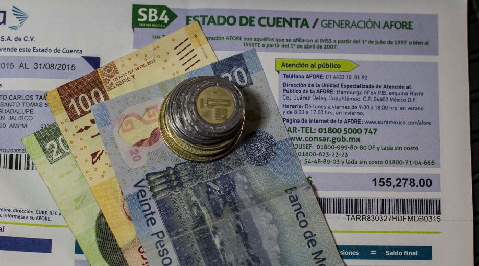 Destacan que, a 29 años de la creación del SAR, las Afores administran cerca de nueve billones de pesos. EL INFORMADOR/ARCHIVO