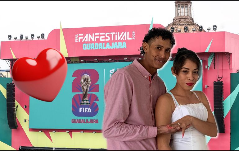 ¡Cásate gratis en Guadalajara! Esto debes saber para ser parte de los matrimonios colectivos en el Fan Festival del Centro Histórico. EL INFORMADOR / SUN / ARCHIVO