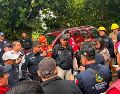 Las personas quedaron atrapadas debido al incremento del caudal del río subterráneo. SUN/ESPECIAL