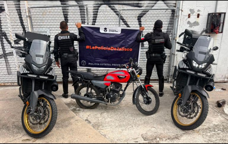 Aseguraron tres motocicletas, de las cuales, una cuenta con reporte de robo y dos más con irregularidades en sus números confidenciales. ESPECIAL