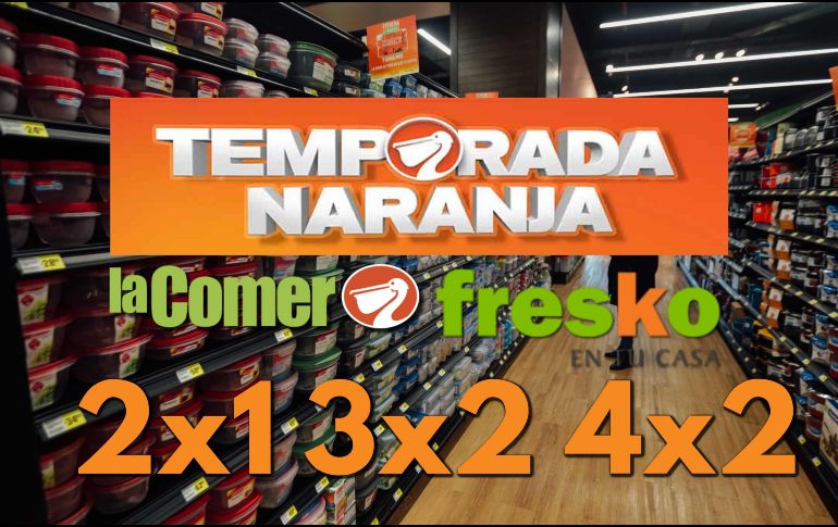 Revisa el listado completo de ofertas y productos de la Temporada Naranja de La Comer. EL INFORMADOR / ARCHIVO