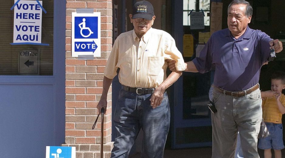 La población latina es una parte importante para la votación del sistema nacional estadounidense. EFE / ARCHIVO
