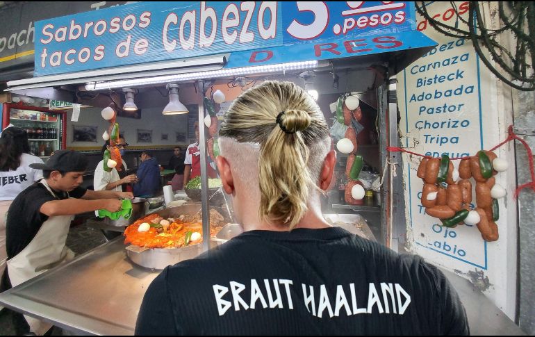 ¿Sabías que a Haaland le encantan los tacos? Así los come. EL INFORMADOR / IMAGO7 / ARCHIVO