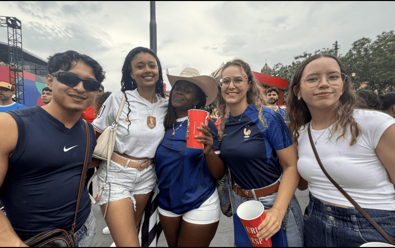 La mayoría de los tapatíos en el Fan Fest GDL adoptaron a Marruecos como su equipo. EL INFORMADOR / F. RAMIREZ