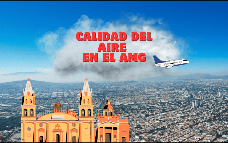 La mañana de este viernes 10 de julio en el AMG se registra buena calidad del aire en Vallarta con 13 puntos IMECA. EL INFORMADOR / ARCHIVO