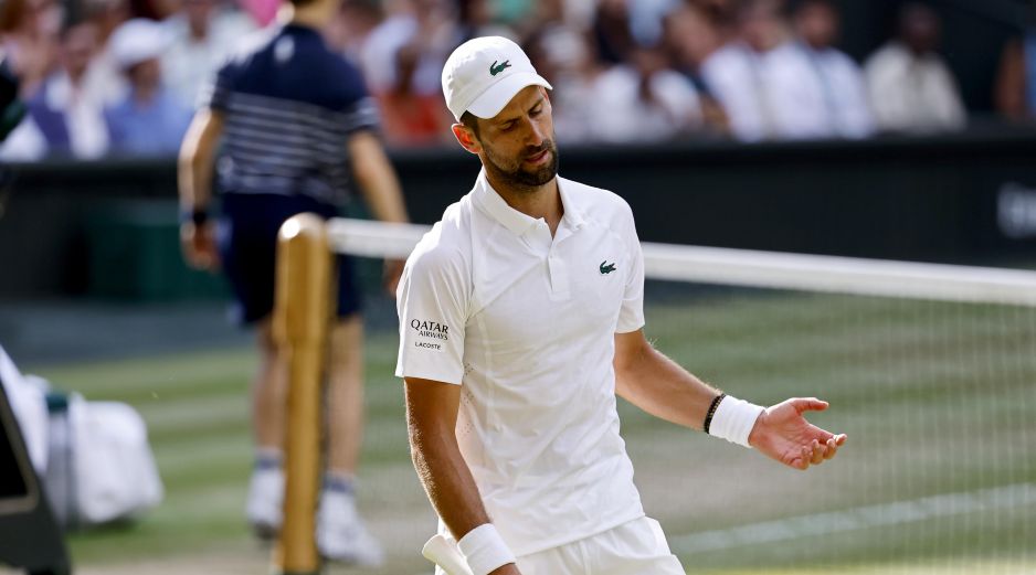 Djokovic tendrá que esperar al siguiente Grand Slam para alcanzar el título 25 de su carrera. EFE / T. Akmen