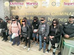 Las 11 personas detenidas llegaron a la ciudad fronteriza en un vuelo procedente de Guadalajara. ESPECIAL