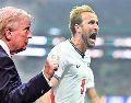 Harry Kane y Donald Trump se enfrentaron en un juego de golf; así recuerda el capitán inglés el momento. IMAGO7 / EFE / ARCHIVO