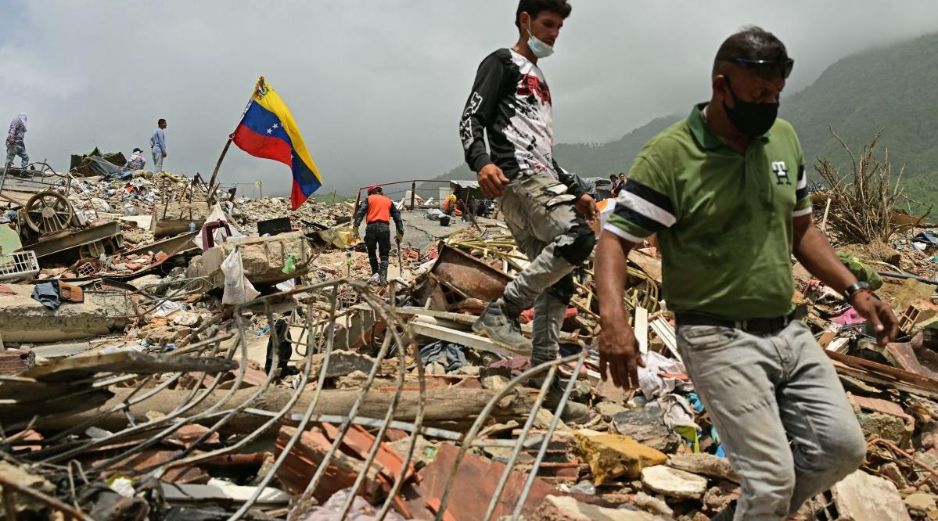 Un doble terremoto golpeó Venezuela el pasado 24 de junio. AFP / M. Bernetti