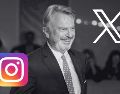 Sam Neill, recordado por su rol en Jurassic Park, dejó un importante legado artístico y social en sus redes oficiales. AFP / ARCHIVO