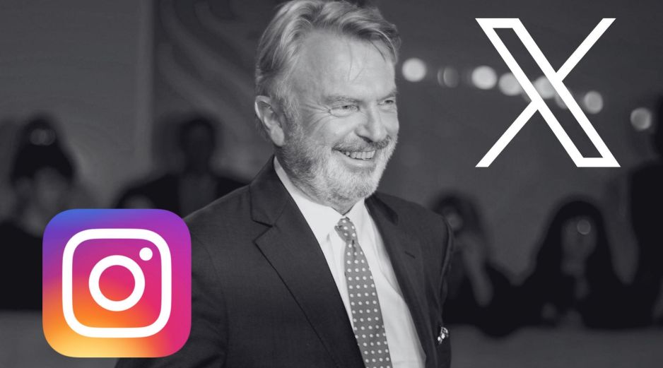 Sam Neill, recordado por su rol en Jurassic Park, dejó un importante legado artístico y social en sus redes oficiales. AFP / ARCHIVO