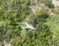 El aparato siniestrado es una avioneta tipo Cessna de la empresa Aerus, con matrícula XAEFD. ESPECIAL/PCNL