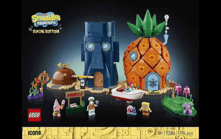 La nueva colección busca rendir homenaje al universo de Fondo de Bikini y a una de las series animadas más populares de las últimas décadas. CORTESÍA