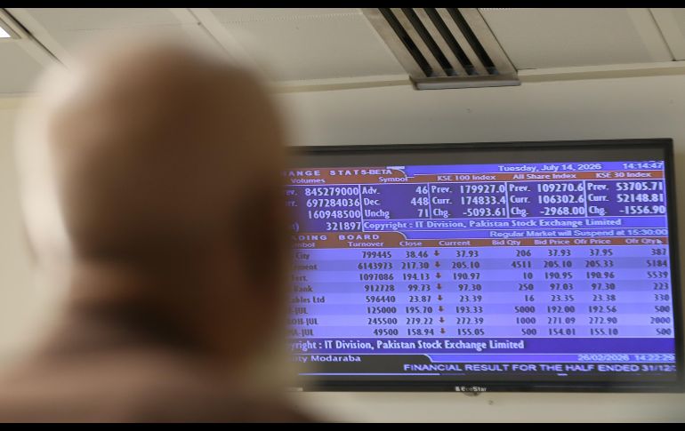 Los resultados positivos de las emisoras del sector financiero golpearon de forma positiva a los mercados bursátiles. EFE/R. Khan