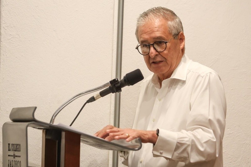 El presidente de El Colegio de Jalisco, Enrique Ibarra. EL INFORMADOR / A. NAVARRO&nbsp;